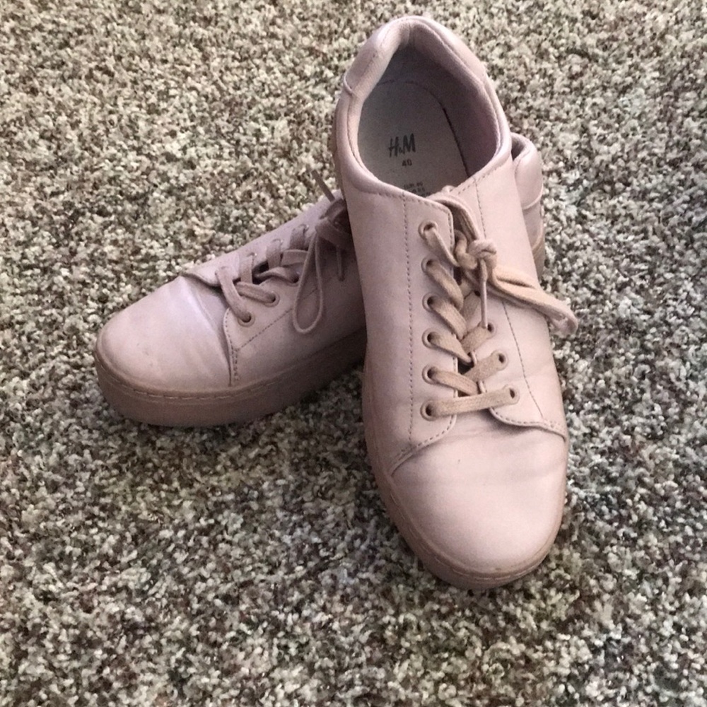 Blush Pink Sneakers